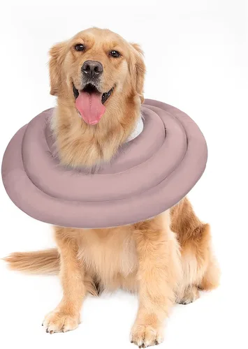 Vista 9 de Gagabody Cono de Perro Suave Alternativo para Perros Pequeños, Gatos y Perros Medianos - Collar Isabelino Ajustable y Cómodo para Recuperación Azul