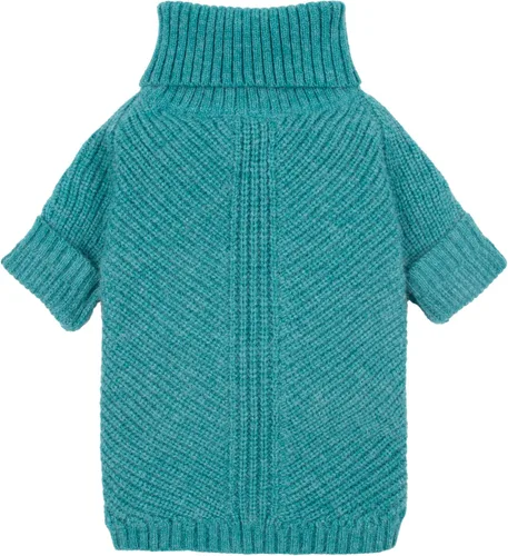 Vista 15 de Fitwarm Suéter de cuello alto para perro, abrigo térmico de punto para mascotas, ropa de invierno para perros pequeños, ropa de gato, negro, XS