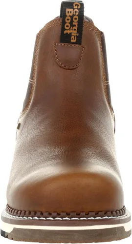 Vista 4 de Georgia Boot Botas de trabajo Chelsea impermeables con cuña, talla única