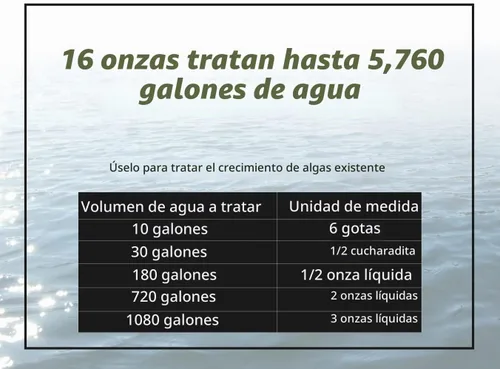 Vista 5 de Bloom Buster Pond Control de algas – 16 oz – Algicida de acción rápida, uso en fuentes y estanques al aire libre que contienen koi y otros peces