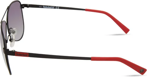 Vista 3 de Timberland TBA9267 - Gafas de sol polarizadas para hombre color negro mate 2362in