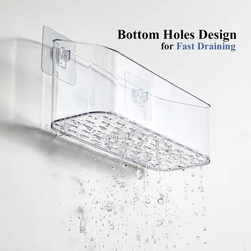 Vista 4 de UNIKON - Soporte de almacenamiento de juguetes de baño, organizador de juguetes para bañera, organizador de ducha de gran capacidad para baño