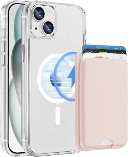 Vista 16 de Funda magnética para iPhone 12 Pro Max, cartera magnética desmontable con soporte para tarjetas, [compatible con MagSafe] grado militar, a prueba