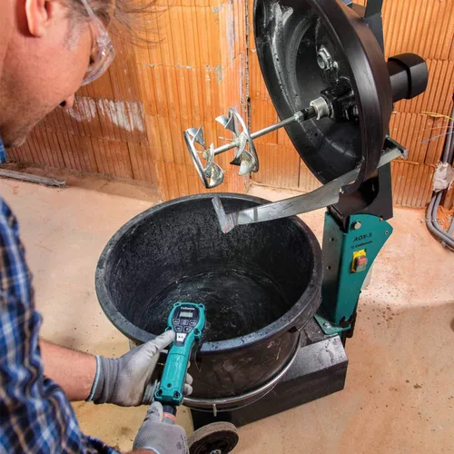 Vista 6 de COLLOMIX Dispositivo de dosificación de agua - Medidor de agua de precisión AQiX para mezcla de materiales con tope de flujo automático y conector