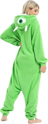Vista 6 de Pijama de animal unisex para adultos, para Halloween, cosplay, ropa de dormir