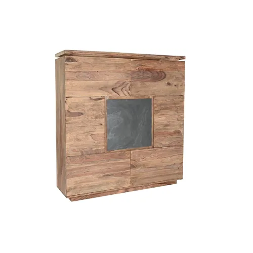 Vista 2 de Armario DKD Home Decor Madera Marrón (145 x 40 x 155 cm)