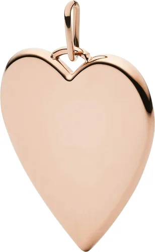Vista 2 de Fossil Dijes de joyería de acero inoxidable para mujer, pulseras y collares
