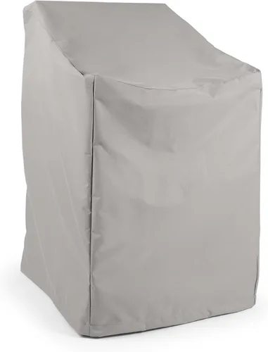 Vista 10 de Covermates Funda para silla de exterior, poliéster resistente, resistente a la intemperie, dobladillo con cordón, fundas para asientos y sillas, 22