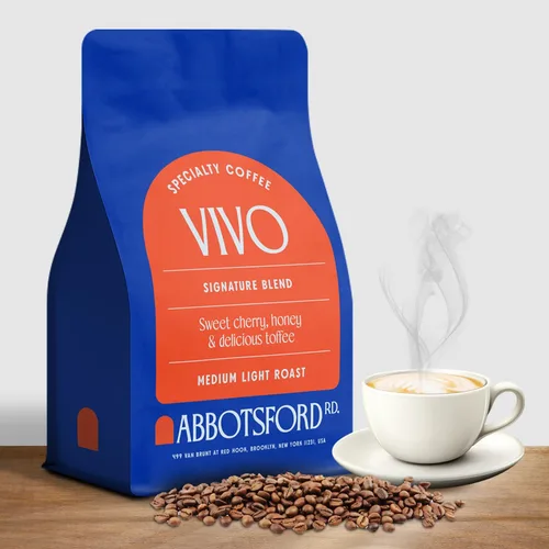Vista 18 de Café Crema en grano entero, café especial, granos de café de tostado medio, mezcla exclusiva con sabores de caramelo, caramelo dulce y avellana