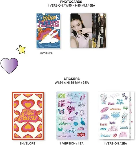 Vista 5 de NewJeans 2nd EP 'Get Up' The POWERPUFF GIRLS X NJ Box Random ver.