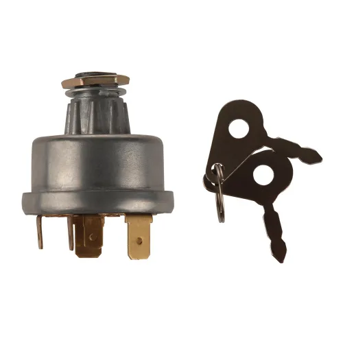 Vista 3 de 3107556R92, K203992 Interruptor de encendido con 2 llaves de repuesto para Lucas, David Brown, retroexcavadora, coche universal, tractor, remolque
