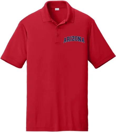 Vista 30 de State Sports Fan Wear Performance - Polo para hombre que absorbe la humedad Misuri