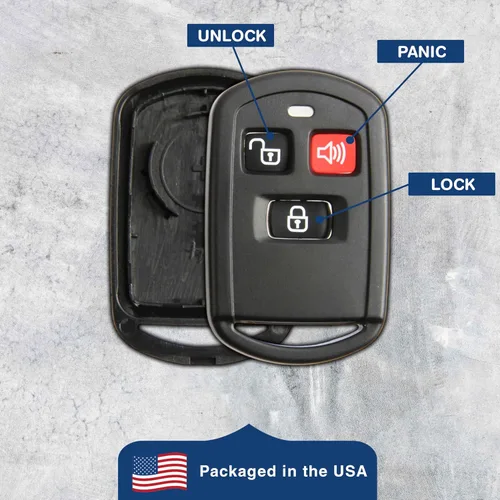 Vista 6 de KeylessOption Funda de llavero remoto de entrada sin llave para Hyundai Kia