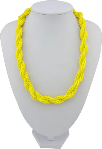 Vista 2 de Bocar Collar de cuentas de semillas de moda para mujer (NK-10408), Acrílico, No es una piedra preciosa
