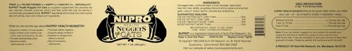 Vista 5 de Nupro Pepitas saludables para gatos, 1 libra