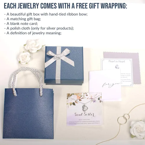 Vista 7 de Collar Regalo Para Tía, Joyería, Cumpleaños, Día de la Mujer, Sobrina a Tía Cita Española Regalo para Tia Regalo en Español Pulsera