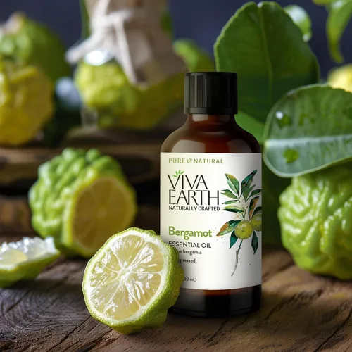 Vista 5 de Aceite esencial de bergamota – Aceite esencial de bergamota cítrica 100% puro y natural para difusor, cabello, cara, piel, aromaterapia, cuero