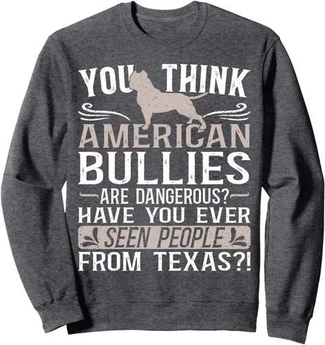 Vista 3 de Bully XL Pitbull - Sudadera con diseño de perro para fanáticos de Texas, Negro