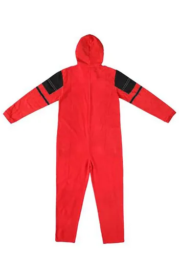 Vista 5 de Disfraz de Enterizo Unisex Deadpool Marvel para Adultos Multicolor