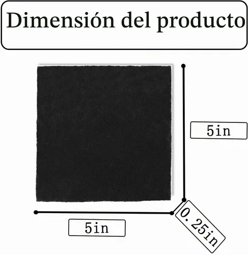 Vista 5 de Paquete de 4 filtros de espuma CF-1 compatibles con los modelos Kenmore Sears Progressive, Progressive y Whispertone, Panasonic
