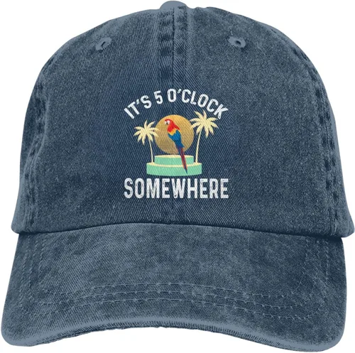 Vista 27 de Philysonic 5 Oclock Somewhere Hat It is 5 Oclock Somewhere Hat Gorra de béisbol para mujer, gorra de moda
