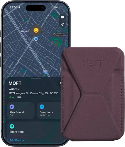 Vista 15 de MOFT Soporte magnético para cartera compatible con iPhone 17/16/15/14/13/12, ajuste de ángulo y soporte de teléfono compatible con MOVAS Magsafe