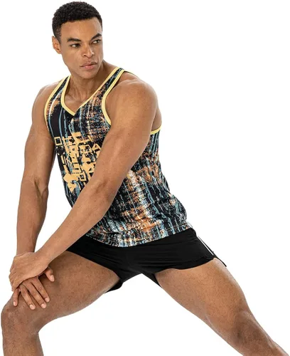 Vista 5 de AIMPACT Camiseta sin mangas de malla casual para hombre