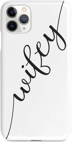 Vista 8 de Inspired Cases - Compatible con iPhone Xs Max - Funda protectora con textura 3D para Apple iPhone Xs Max - Esposo y esposa - Wifey