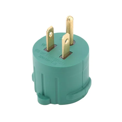 Vista 4 de Adaptador de Enchufe Nema de 15 Amperios a 20 Amperios Certificado NEMA 5-15P a 5-15/20R +6-15/20R (Combinación 20Amp T Blade) Enchufe Doméstico