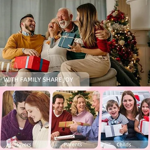 Vista 4 de toyofmine Llavero personalizado de doble cara para fotos, regalo seguro para niños, novias, mascotas