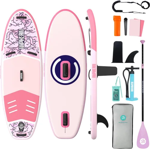 Vista 13 de Niphean Inflatable Stand Up Paddle Board with SUP Accessories