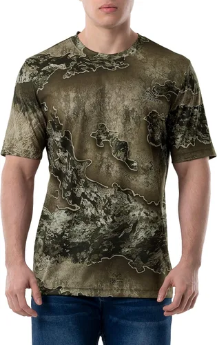 Vista 3 de Realtree Paquete de 2 camisetas de manga corta para hombre