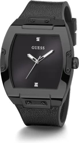 Vista 5 de GUESS Trend - Reloj Tonneau con diamantes de imitación para hombre, Oro Rosa