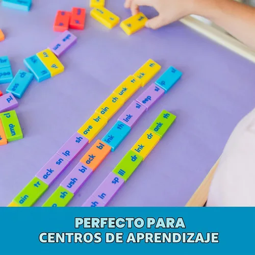 Vista 5 de Educational Insights Dominó fonético – combinaciones & dígrafos.