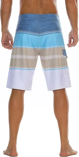 Vista 2 de ninovino Traje de baño deportivo para hombre de secado rápido con forro