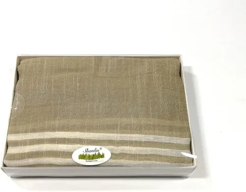 Vista 5 de Shanlin Bufandas unisex de lino de algodón para hombres y mujeres