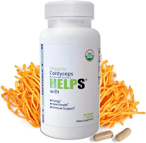 Vista 8 de Cápsulas de complejo de hongos orgánicos Suplemento de hongos 6 en 1 Salud cerebral, sistema de apoyo inmunológico, memoria y energía 1000 mg