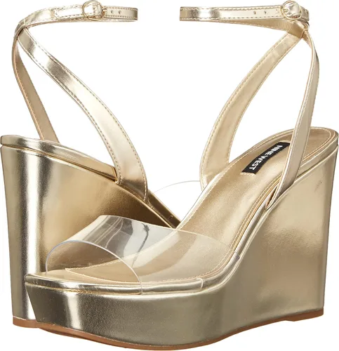 Vista 7 de NINE WEST Sandalias de cuña con correa al tobillo para mujer KLEAR3