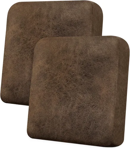Vista 74 de Funda de cojín para sofá con aspecto de cuero, 1 unidad, elástica, para sala de estar, funda de cojín individual para sofá, protector de asiento