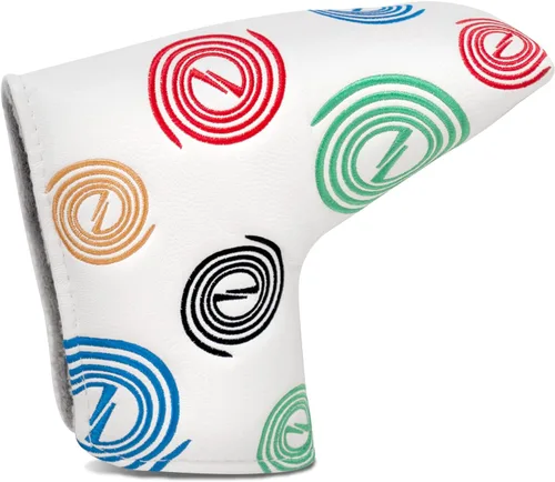 Vista 9 de Cubiertas para Cabeza de Palo de Golf Fundas para Putter Cubierta de Putter Mallet Cubierta de Putter Blade para Odyssey White Hot Pro Heel-Shaft