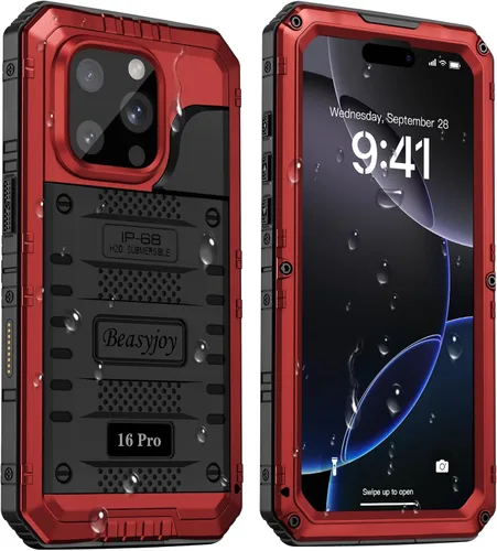 Vista 35 de Beasyjoy Funda para iPhone 12 - Impermeable, Grado Militar Resistente a Golpes con Protector de Pantalla Integrado, Protección Completa del Cuerpo