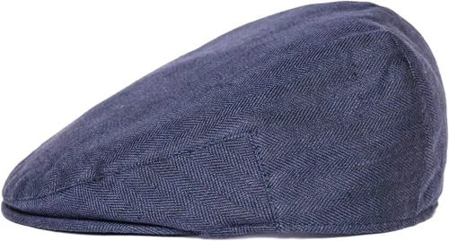 Vista 2 de BOTVELA Sombrero de periódico de verano transpirable de hiedra plana para hombre