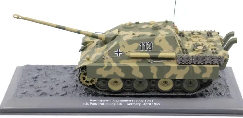 Vista 6 de Jagdpanther Tank Destroyer - Schwere Panzer Abteilung 507, Alemania, 1945 (escala 1:43)