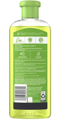 Vista 3 de Shampoo refrescante Herbal Essences con té iluminador, 10.1 onzas