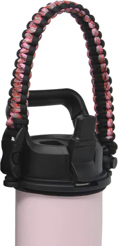 Vista 13 de One MissionX - Asa de cuerda paracord para botellas YETI Rambler de 46 onzas, 36 onzas, 26 onzas, 64 onzas, 18 onzas, 12 onzas, correa de transporte