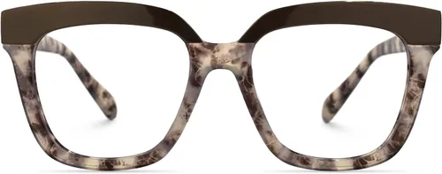 Vista 6 de Zeelool Gafas cuadradas de gran tamaño con montura completa de acetato para mujeres y hombres Milledge ZWA814760