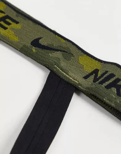 Vista 3 de Nike Paquete de 3 correas elásticas Dri-FIT de algodón esencial para hombre
