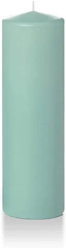 Vista 68 de Yummi - Velas redondas de pilar blancas de 3 pulgadas x 4 pulgadas, 3 por paquete