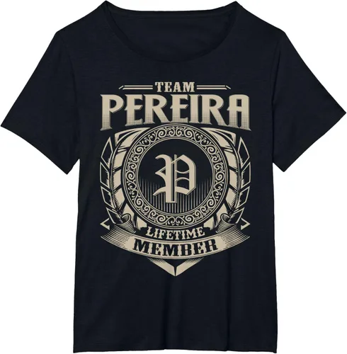 Vista 32 de Team PEREIRA Lifetime Member Apellido PEREIRA Family Vintage Camiseta, Negro