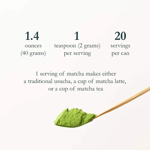 Vista 2 de Naoki Matcha Mezcla Fragante de Yame – Auténtico Polvo de Té Verde Matcha Japonés de Primera Cosecha de Grado Ceremonial de Yame, Fukuoka